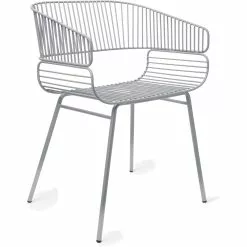Petite Friture Trame Stuhl, Grau