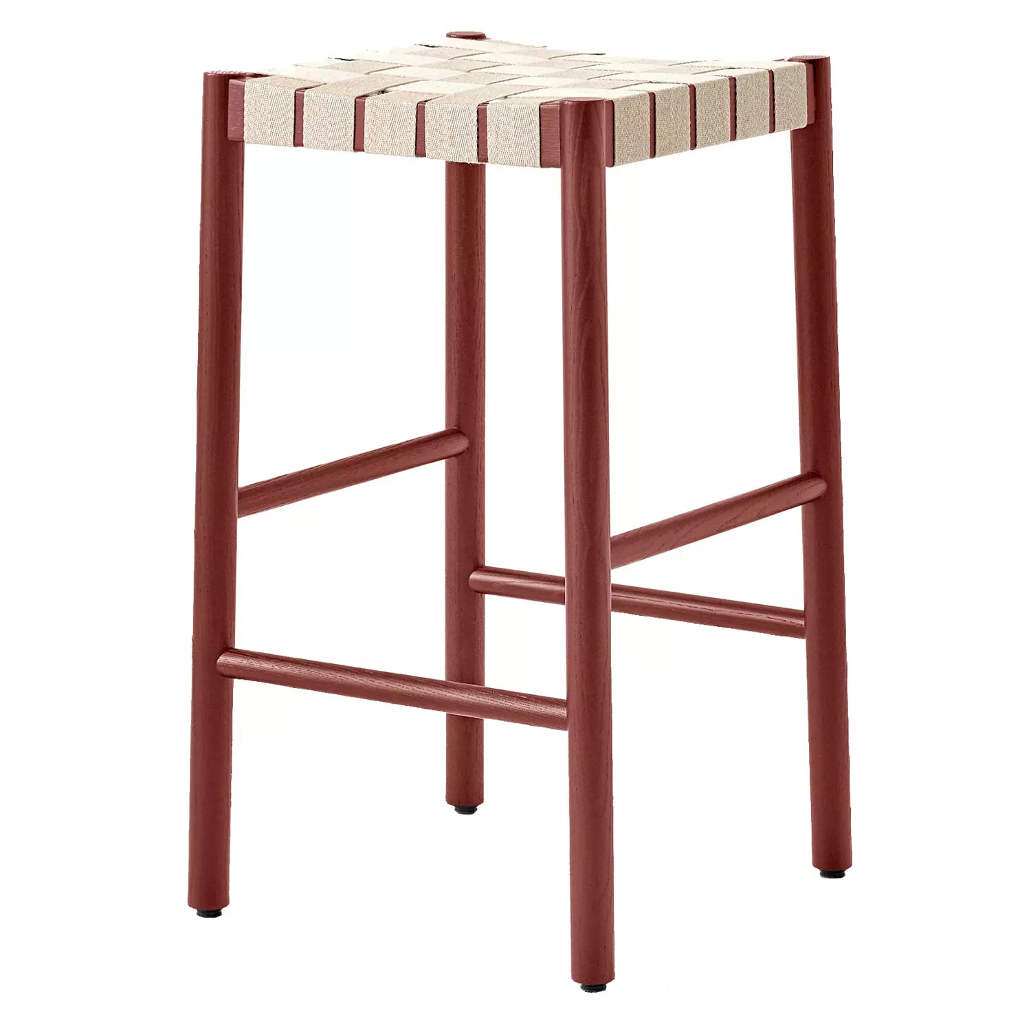 &Tradition Betty TK7 Barhocker TK7, Maroon / Natürlich 1 &Tradition Betty TK7 Barhocker TK7, Maroon / Natürlich