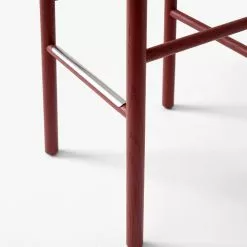 &Tradition Betty TK7 Barhocker TK7, Maroon / Natürlich 5 &Tradition Betty TK7 Barhocker TK7, Maroon / Natürlich -Cozy Living tradition betty barhocker tk7 7