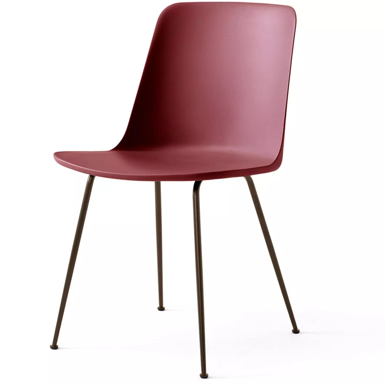 &Tradition Rely Stuhl HW6, Brüniert / Rotbraun 1 &Tradition Rely Stuhl HW6, Brüniert / Rotbraun