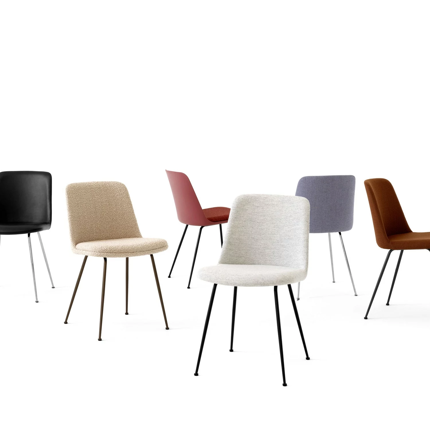 &Tradition Rely Stuhl HW6, Chrom / Weiß 3 &Tradition Rely Stuhl HW6, Chrom / Weiß – Bild 3