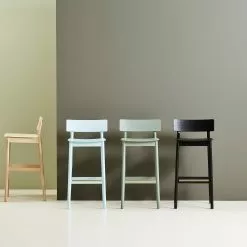 Woud Barhocker Pause H65, Weiß Pigmentierte Eiche -Cozy Living woud barhocker pause h75 wei pigmentierte eiche 2